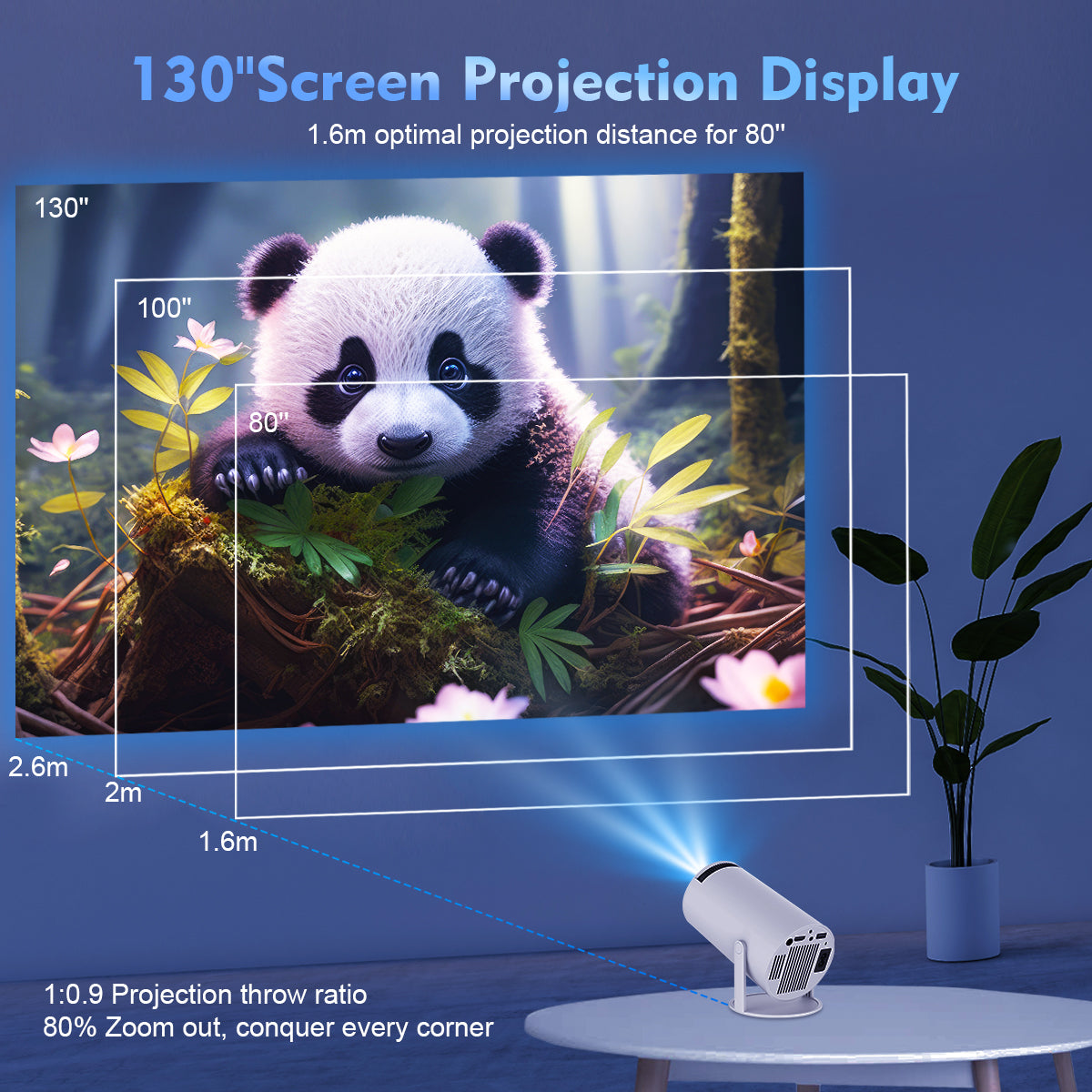 ProjectVisual - Mini Spotlight Projector